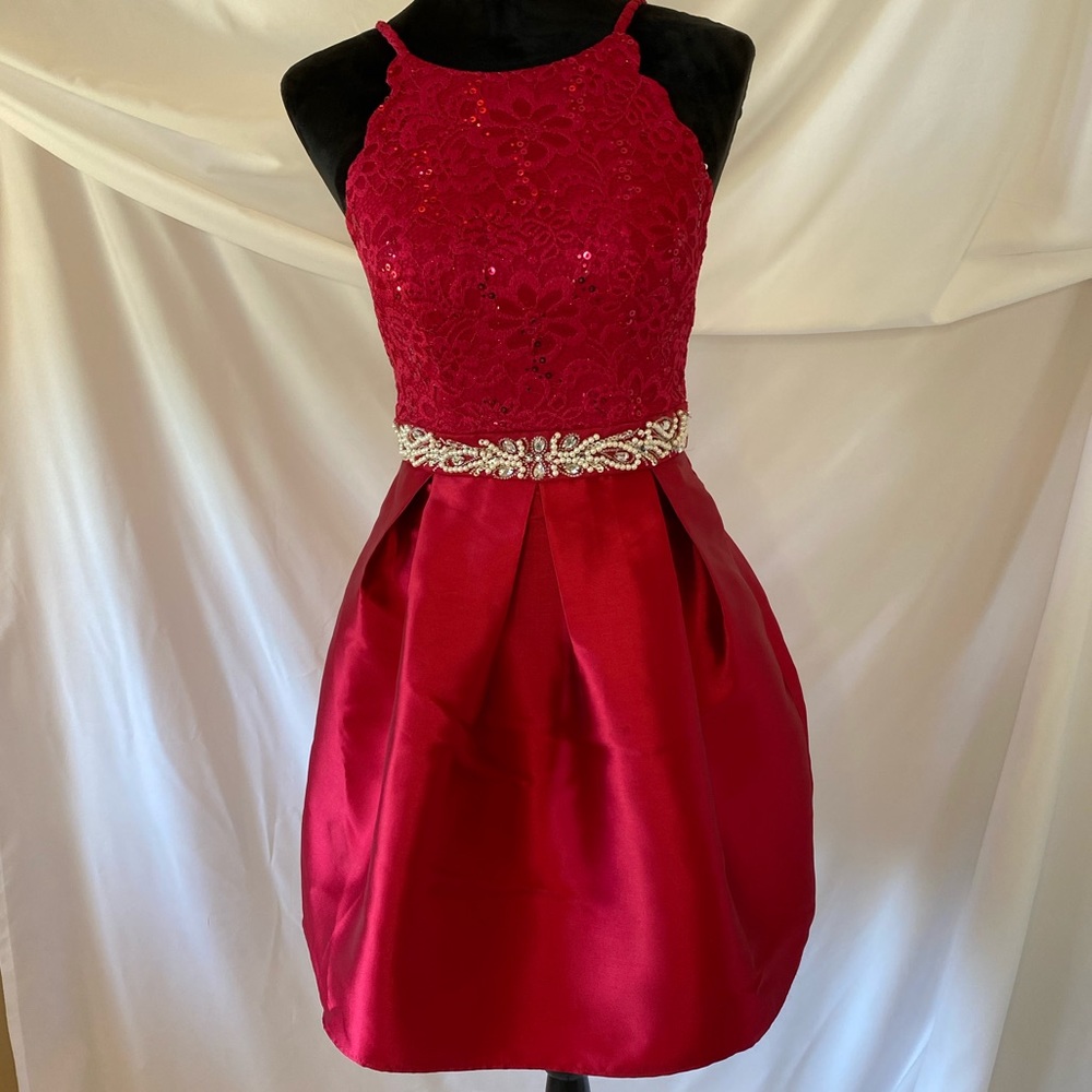 BCX Homecoming or Formal Red Dress Size 1